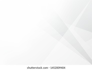 Abstract white and grey color background. Corporate technology modern design. Pattern geometric shapes style. Vector. Illustration.