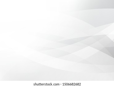 Abstract white and grey color background. Technology modern design. Vector illustration.