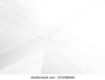Abstract white and grey color lines background. Pattern geometric style. Space for text. Texture with light and shadow. Digital technology wallpaper used in the corporate. Vector illustration.