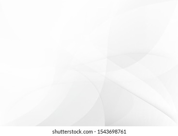 Abstract white and grey color lines background. Pattern geometric style. Space for text. Texture with light and shadow. Digital technology wallpaper used in the corporate. Vector illustration.