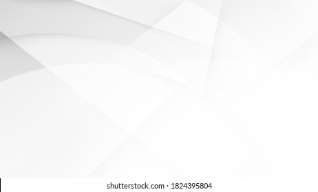 Abstract white and grey color lines background. Pattern geometric style. Space for text. Texture with light and shadow. Digital technology wallpaper used in the corporate. Vector illustration.