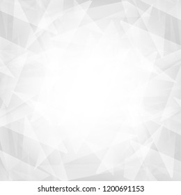 Abstract white grey color with mix triangles. Vector EPS10 Illustration design.Technology modern concept background.