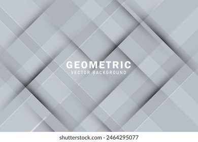 Abstract white and grey colour background texture with diagonal lines. Abstract geometric white and grey colour background
