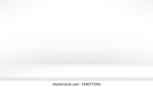 Abstract  white and grey empty room studio for Background