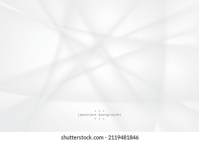 abstract white and grey flow line with plain color background can be use for invited card website template product advertisement for technology company Vector eps