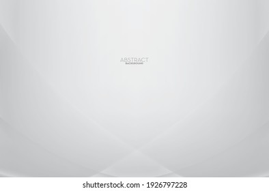 Abstract white and grey flowing line digital technology, smooth particle wave, big data techno design concept background wallpaper, vector eps
