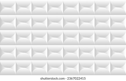 Abstract white and grey geometric background texture for brochure flyer banner template design