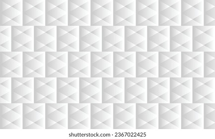 Abstract white and grey geometric background texture for brochure flyer banner template design