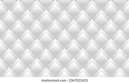 Abstract white and grey geometric background texture for brochure flyer banner template design