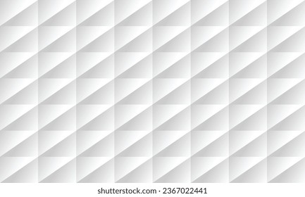 Abstrakte, weiße und graue, geometrische Hintergrundstruktur für die Gestaltung von Broschürenflyer-Bannern