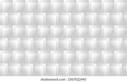 Abstract white and grey geometric background texture for brochure flyer banner template design