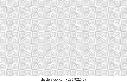 Abstract white and grey geometric background texture for brochure flyer banner template design