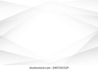 Abstract white and grey gradient background with paper shine and layer in modern style.