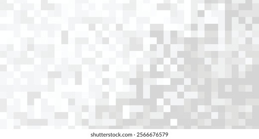 Abstract white grey gradient background with mosaic concept 