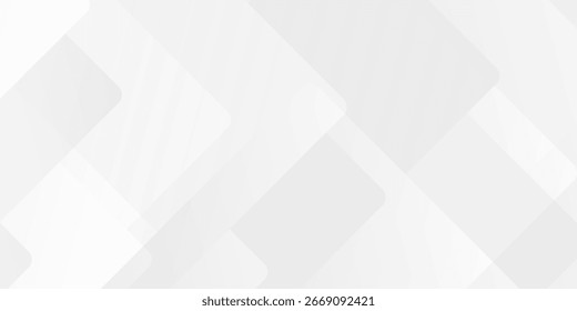 Fundo de gradiente branco e cinza abstrato. Ilustração vetorial