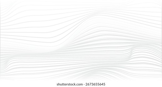 Fundo de círculo de gradiente branco e cinza abstrato com decoração de pontos de meio-tom.	eps 10