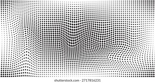 Abstractas fondo de círculo degradado blanco y gris con decoración de puntos semitonos.	