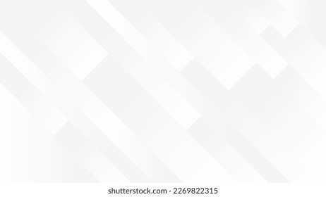 Abstract white and grey gradient color with modern geometric background for graphic design element