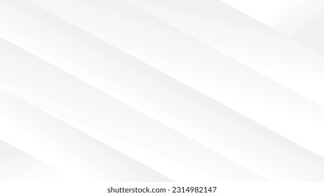 Abstract white and grey gradient color with modern geometric background for graphic design element