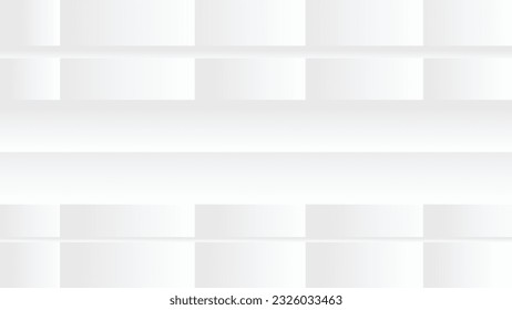 Color de gradiente blanco y gris abstracto con fondo geométrico moderno para el elemento de diseño gráfico