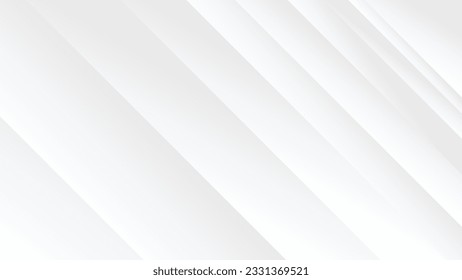 Color de gradiente blanco y gris abstracto con fondo geométrico moderno para el elemento de diseño gráfico