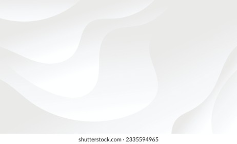 Abstract white and grey gradient color with modern geometric background for graphic design element