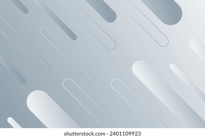 Abstract white grey gradient color background circle lines pattern, digital color background.