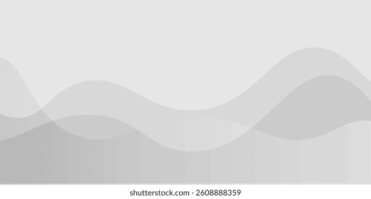 Abstract white and grey gradient color with modern geometric background for graphic design element