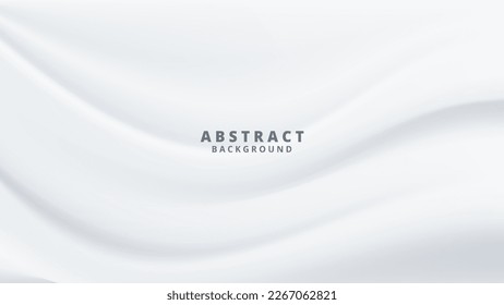 Abstract White and grey Gradient Mesh Background. Modern  background design. Fit for website, Marketing Material,  wallpaper, Social Media Graphics