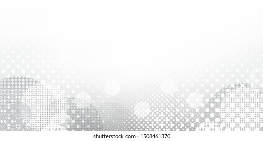 Resumen Cabecera blanca y gris, tarjeta, fondo de afiche para vacaciones, Navidad, Año Nuevo