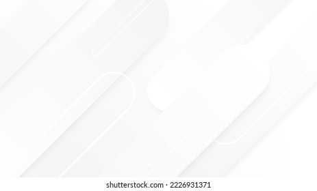 Abstract white grey hi-tech polygonal corporate background