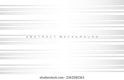 Abstract white grey line speed design modern luxury creative background vector illustration.