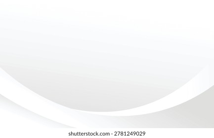 Abstract white and grey modern geometric business banner template background