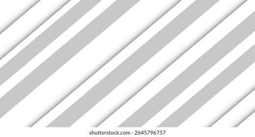 Abstract white and grey modern seamless background with geometric lines .White color technology concept geometric line vector background. Suit for business, corporate, institution, and talks.