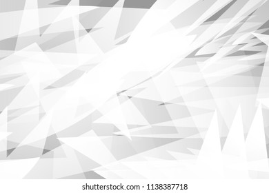 Abstract white and grey on light silver background modern design. Vector illustration EPS 10.