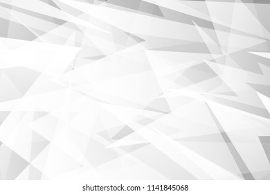 Abstract white and grey on light silver background modern design. Vector illustration EPS 10.