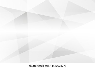 Abstract white and grey on light silver background modern design. Vector illustration EPS 10.
