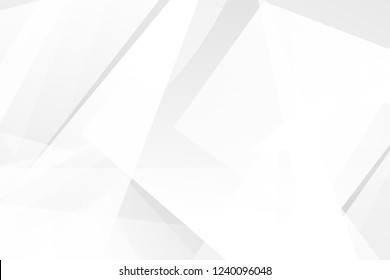 Abstract white and grey on light silver background modern design. Vector illustration EPS 10.