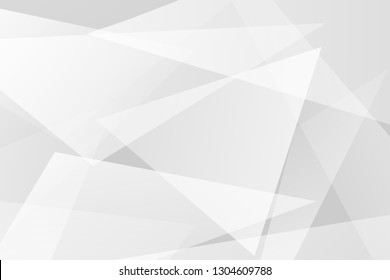 Abstract white and grey on light silver background modern design. Vector illustration EPS 10.