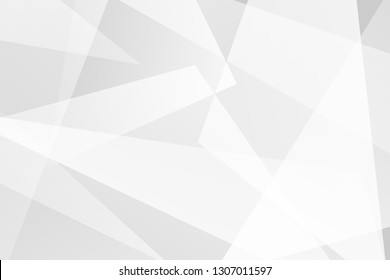 Abstract white and grey on light silver background modern design. Vector illustration EPS 10.