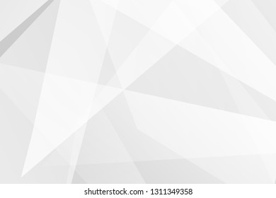Abstract white and grey on light silver background modern design. Vector illustration EPS 10.