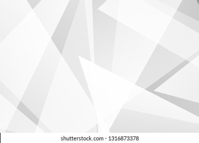Abstract white and grey on light silver background modern design. Vector illustration EPS 10.