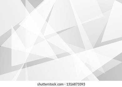 Abstract white and grey on light silver background modern design. Vector illustration EPS 10.