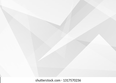 Abstract white and grey on light silver background modern design. Vector illustration EPS 10.