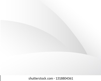 Abstract white and grey on light silver background modern design. Vector illustration EPS 10