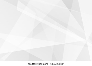 Abstract white and grey on light silver background modern design. Vector illustration EPS 10.
