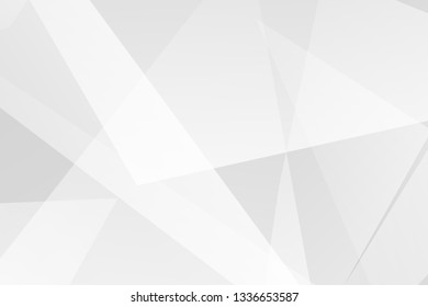Abstract white and grey on light silver background modern design. Vector illustration EPS 10.