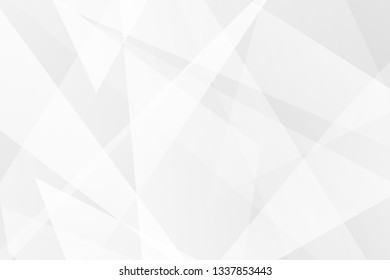 Abstract white and grey on light silver background modern design. Vector illustration EPS 10.