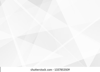 Abstract white and grey on light silver background modern design. Vector illustration EPS 10.