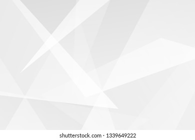 Abstract white and grey on light silver background modern design. Vector illustration EPS 10.